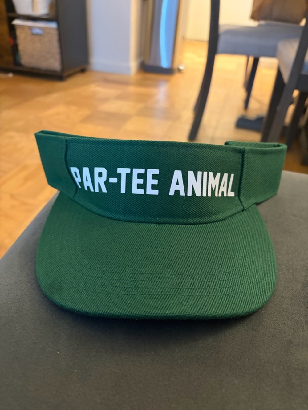 Green 'PAR-TEE ANIMAL' Visor
